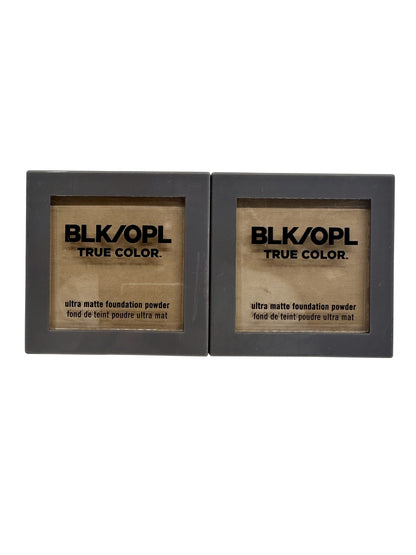 Black Opal True Color Ultra Matte Foundation Powder 100 Fair 0.26 OZ Set of 2