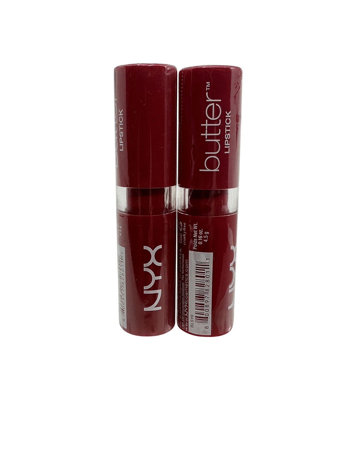 NYX Butter Lipstick Juju 0.32 OZ DUO