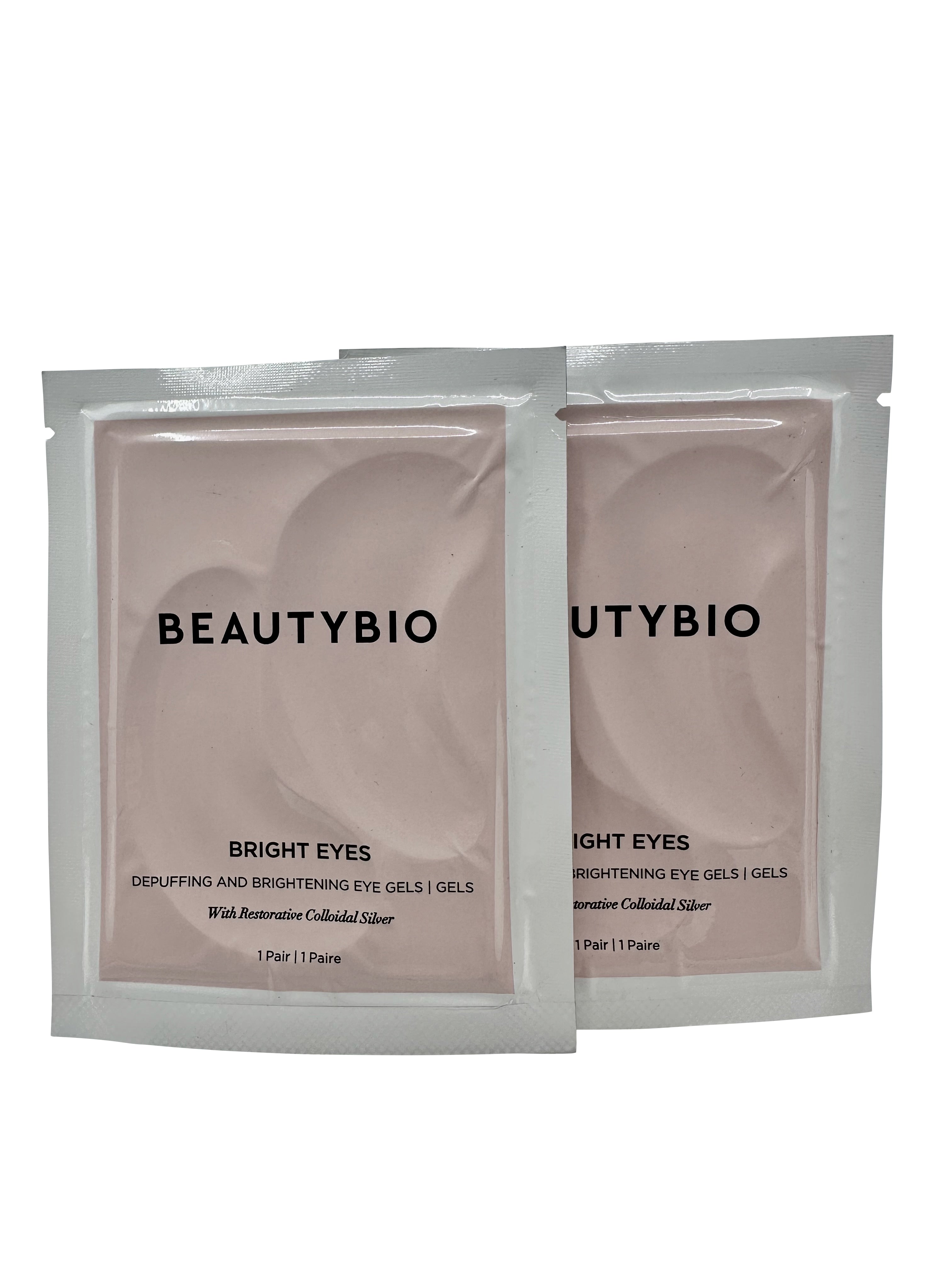 Beautybio Brighteyes Depuffing & Brightening Eye Gels 2 Pairs