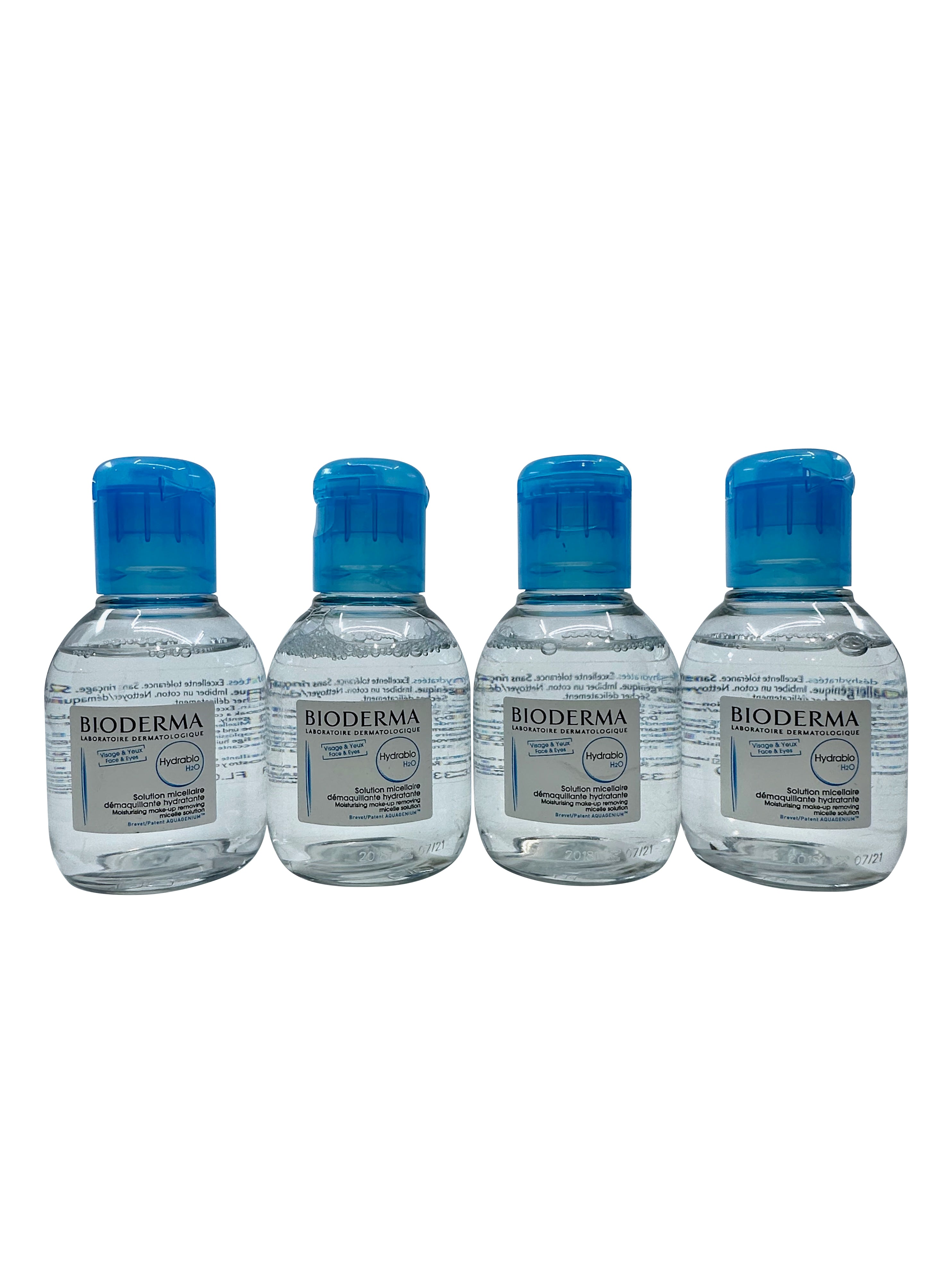 Bioderma Hydrabio H2O Moisturizing Micellar Water 3.33 OZ PACK OF 4