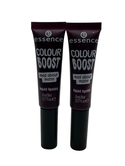 Essence Colour Boost Mad About Matte Liquid Lipstick 10 Pride & Redjudice DUO