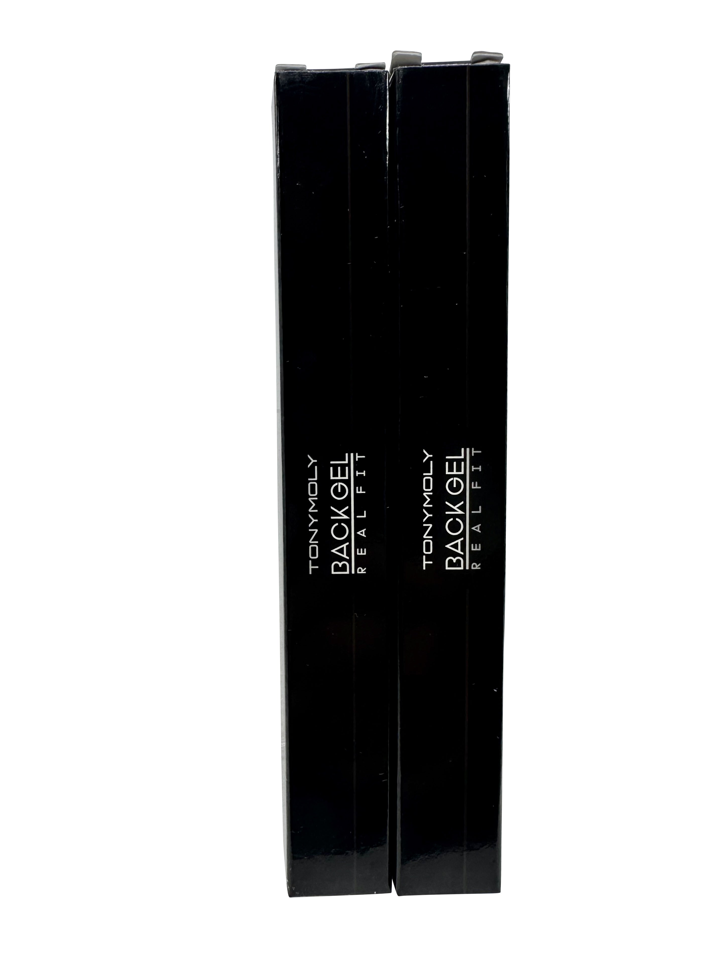 TonyMoly BackGel Real Fit Eyeliner 02 Brown .42 OZ Set of 2