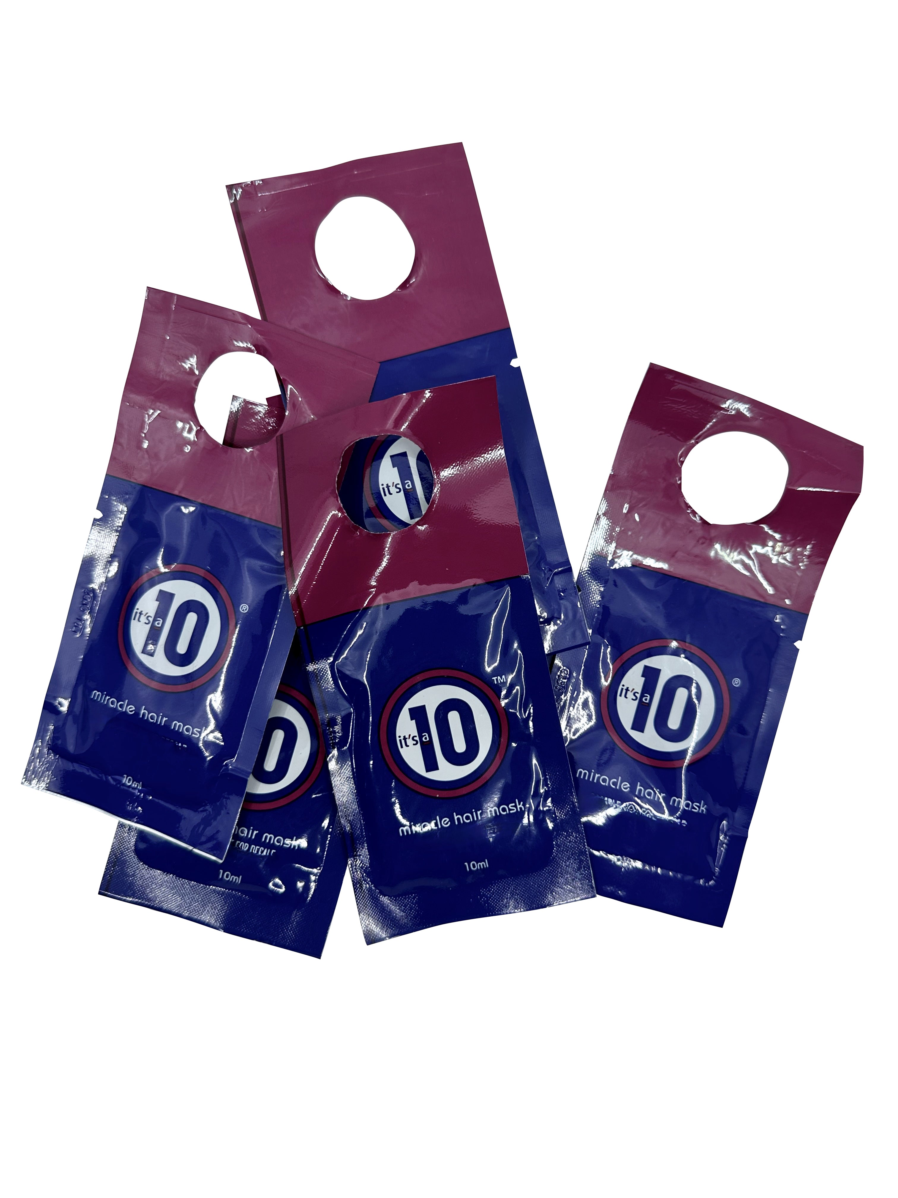 Its a 10 Miracle Hair Mask TSA Approved Travel Sachets 10 ml Pack of 5