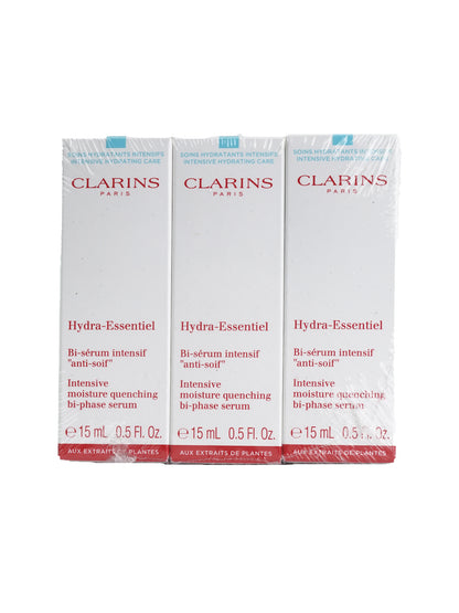 Clarins Hydra Essentiel Intensive Bi Phase Serum 0.5 Set of 3