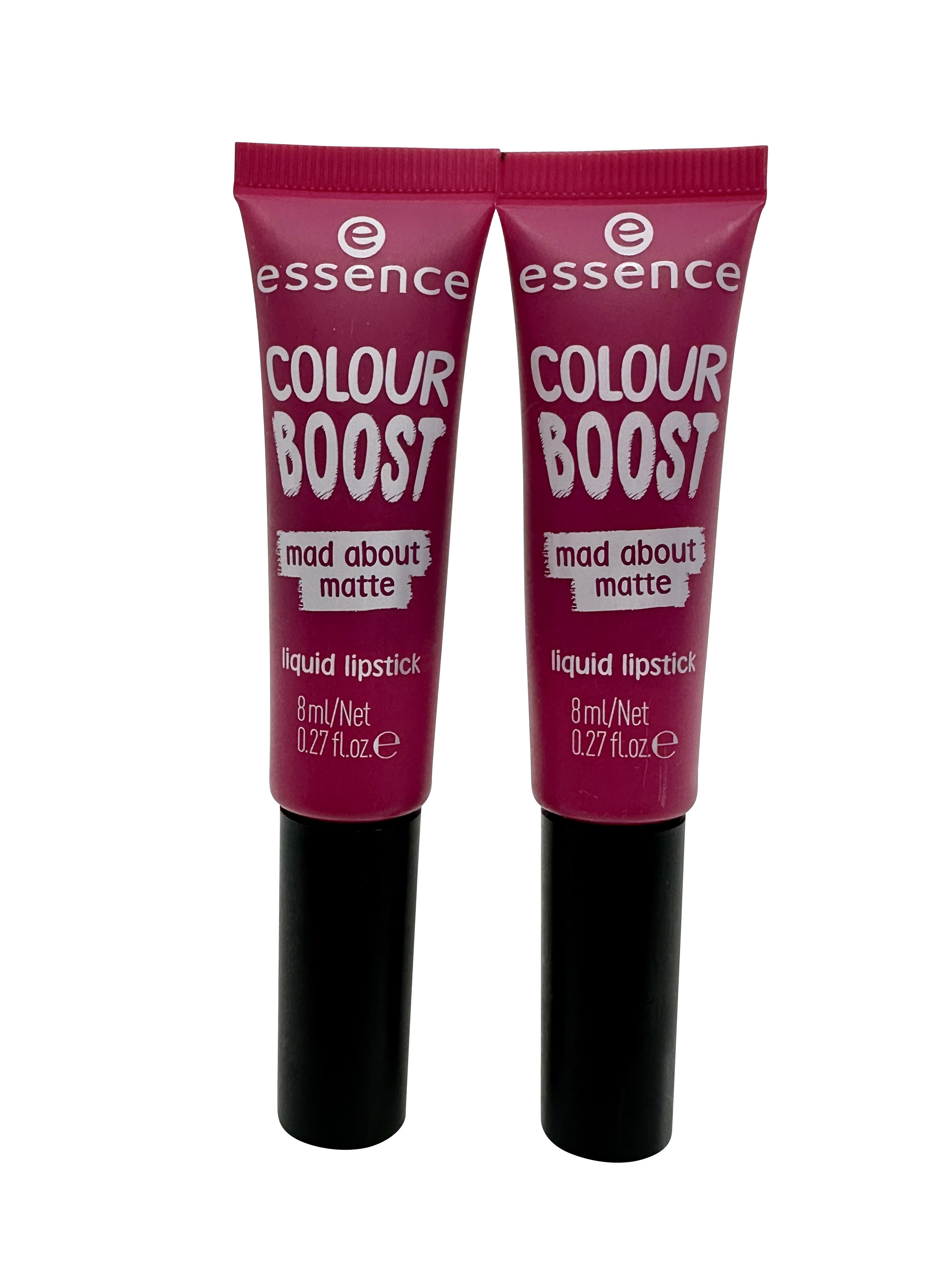 Essence Colour Boost Mad About Matte Liquid Lipstick 06  0.27 OZ DUO