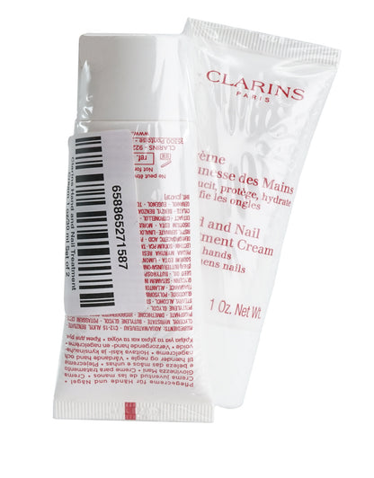 Clarins Hand and Nail Treatment Cream All Skin Types 1 OZ Set of 2