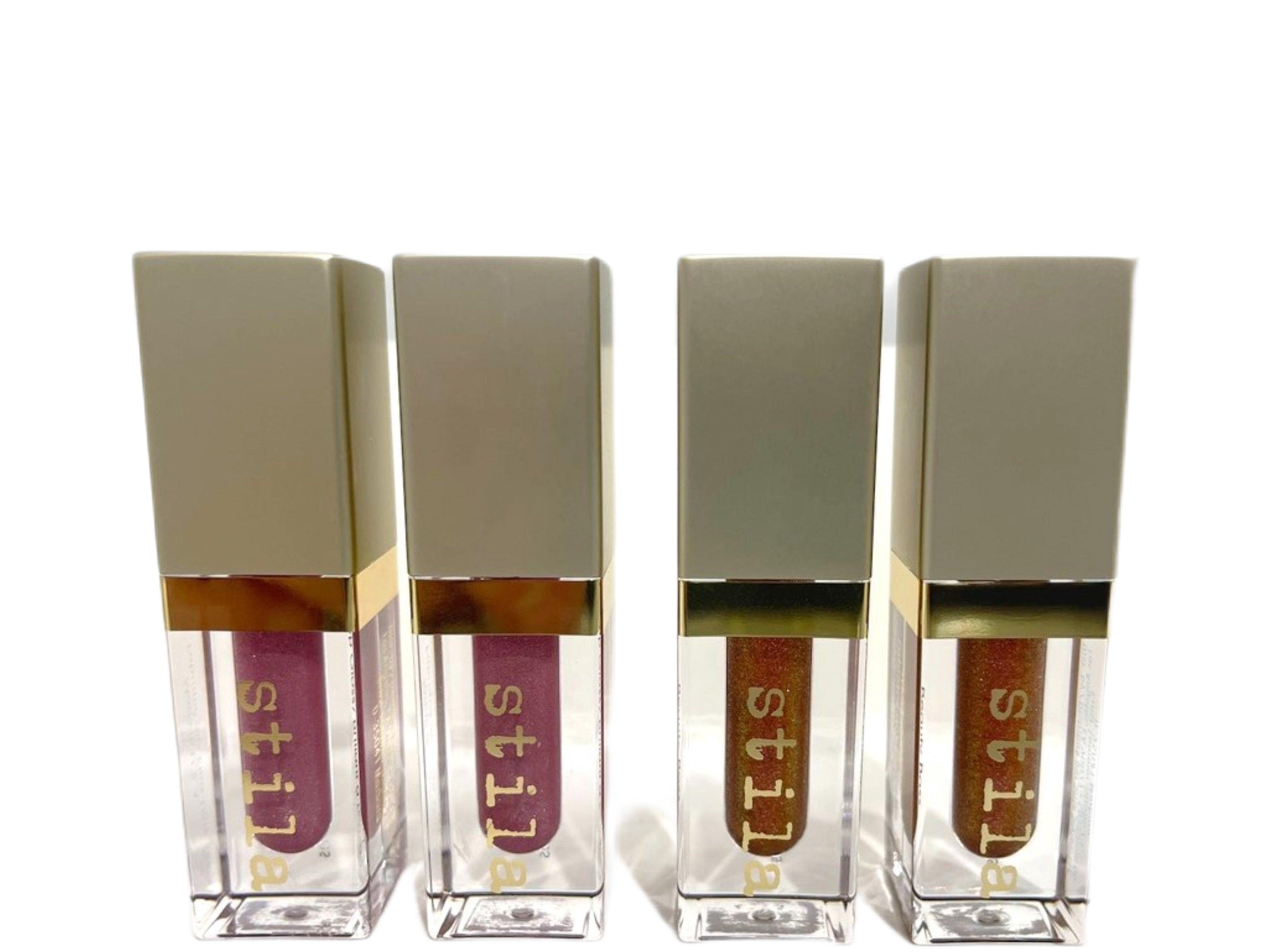 Stila Beauty Boss Lip Gloss Synergy & Elevator Pitch 1.5 ML Each Set of 2