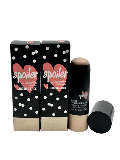 TonyMoly Spoiler Strobing Stick # 2 Gold Glow 6 g Set of 2