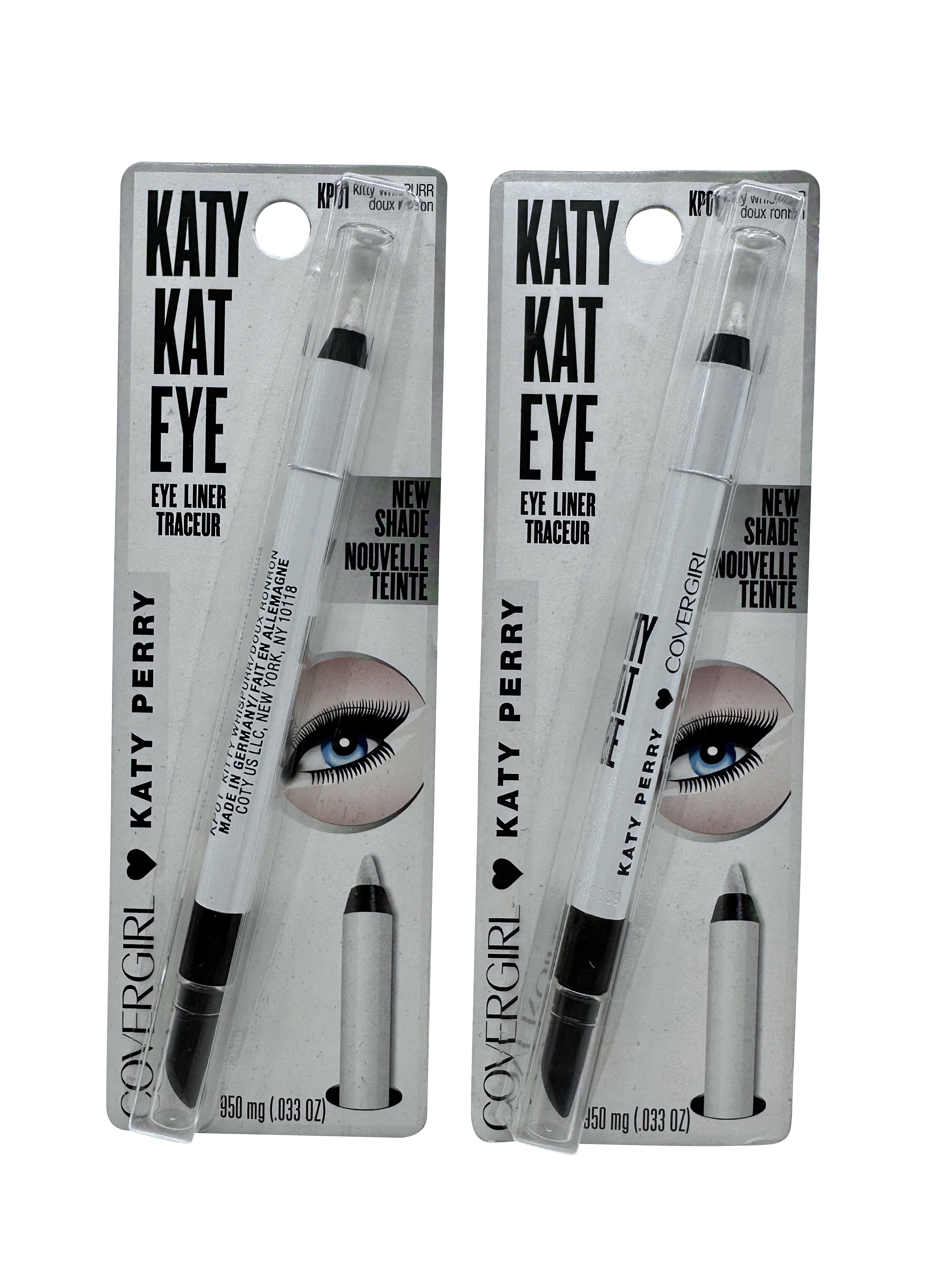 Covergirl Katy Kat Eyeliner KP01 Kitty Whispurr 0.33 OZ Set of 2