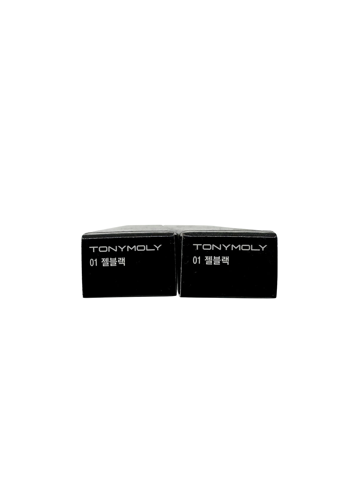 TonyMoly BackGel Real Fit Eyeliner 01 Black .42 OZ Set of 2