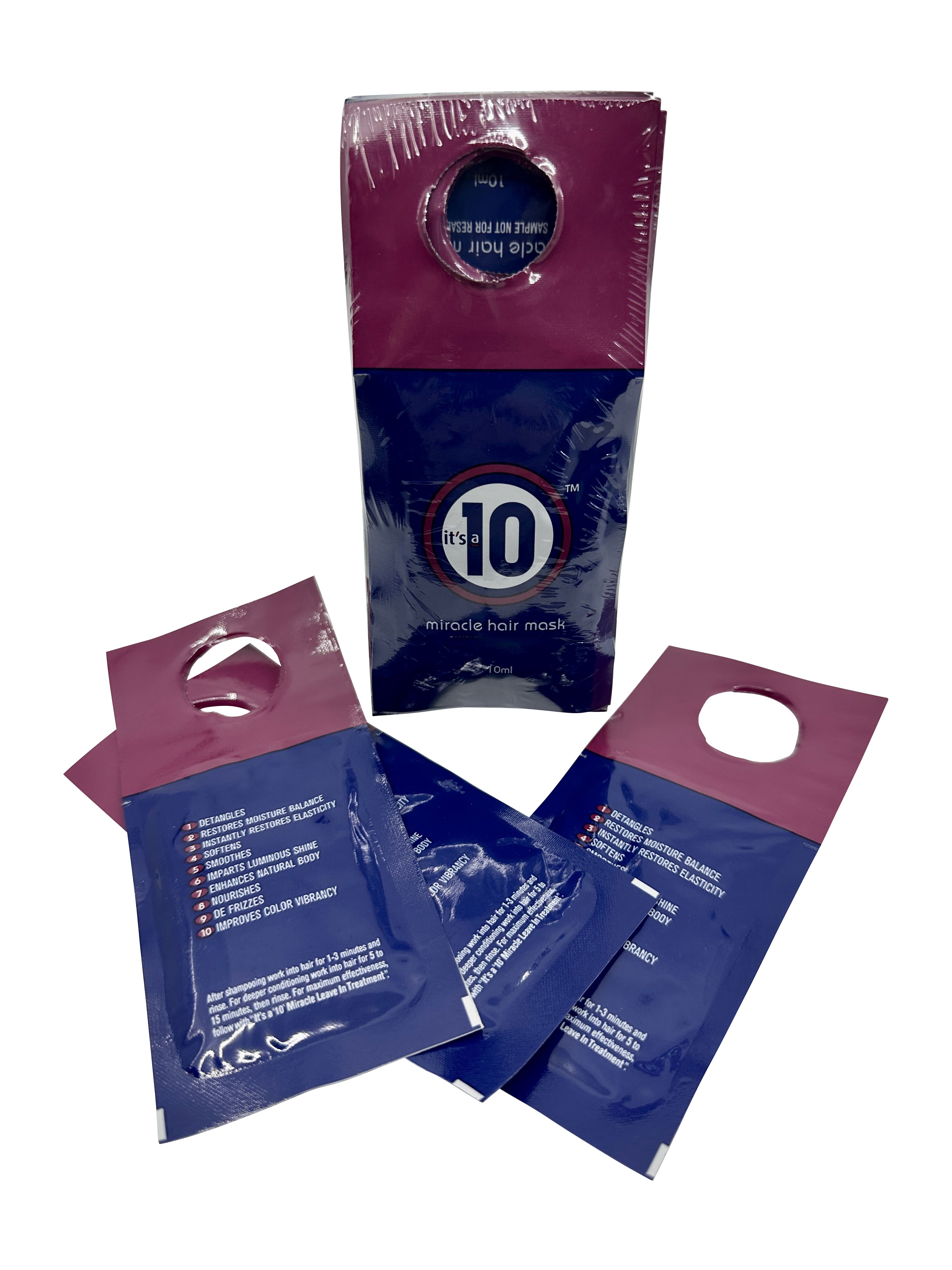 It's a 10 Miracle Deep Conditioner Sachets 10 ML Pack of 15