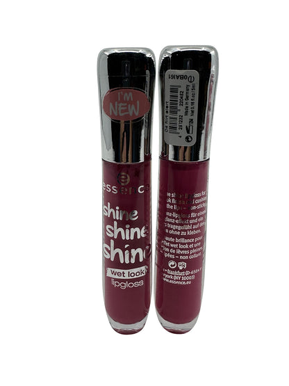 Essence Shine Shine Shine Lipgloss 04 Flirt Alert 1.13 OZ Set of 2