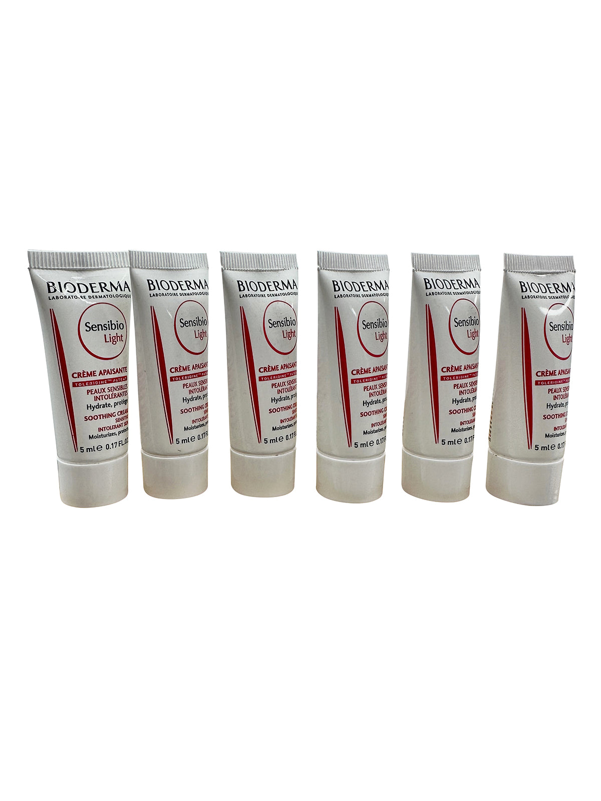 Bioderma Sensibio Light Soothing Cream 0.17 OZ set of 6