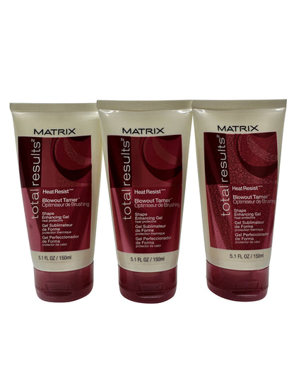 Matrix Total Results Heat Resist Blowout Tamer Gel 5.1 OZ Set of 3