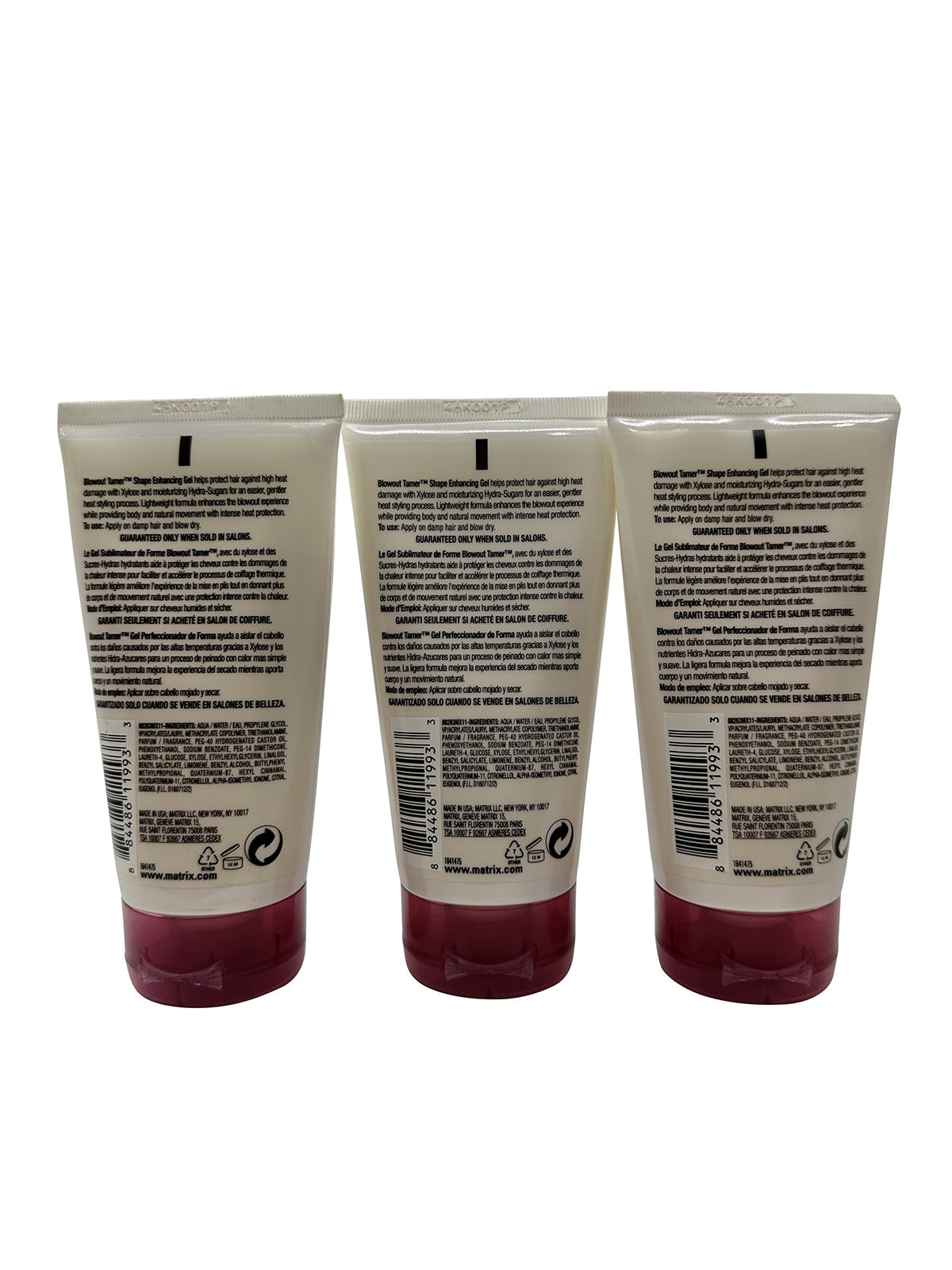 Matrix Total Results Heat Resist Blowout Tamer Gel 5.1 OZ Set of 3