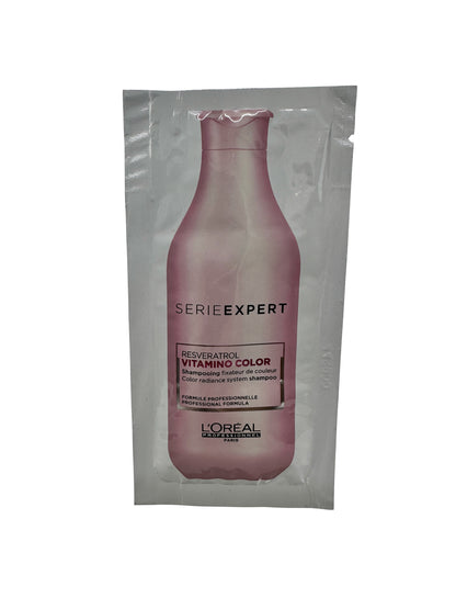 LOreal Serie Expert Resveratrol Vitamino Color Shampoo Sachets 10 x 10 ml