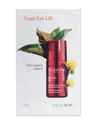 Clarins Total Eye Lift Travel Sachets 0.03 OZ Set of 12