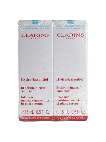 Clarins Hydra Essentiel Intensive Bi Phase Serum 0.5 Set of 2