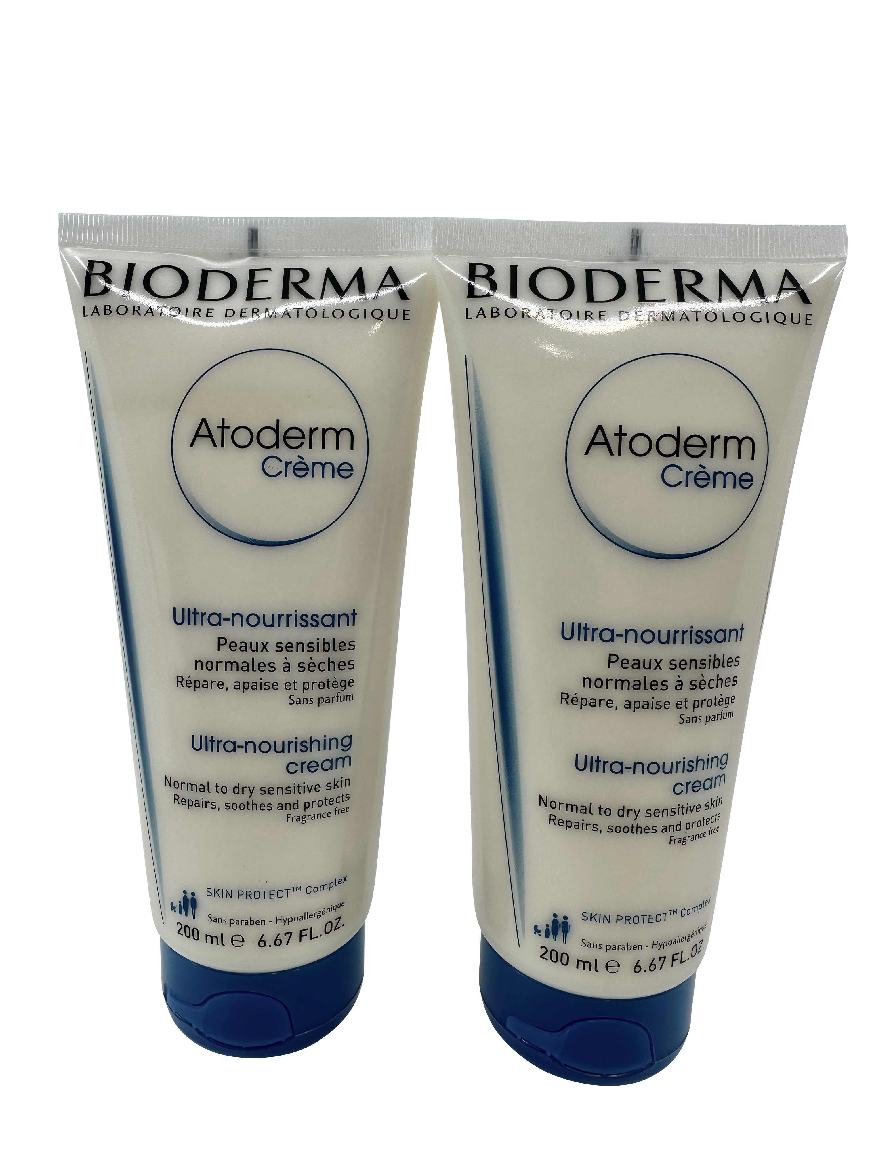 Bioderma Atoderm Ultra Nourishing Cream 6.67 OZ Set of 2