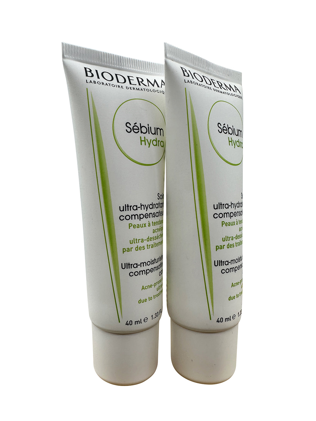 Bioderma Sebium Hydra Ultra Moisturizing Compensation Care 1.33 OZ Set of 2