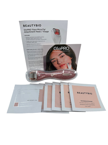 Beautybio GloPro Regen Tool Ombre Glitter w/ 5 Residue Eraser & 1 Skin Prep Pad