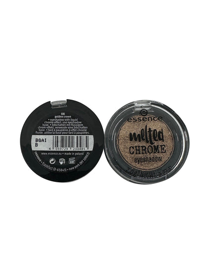 Essence Melted Chrome Eyeshadow 08 Golden Crown 0.07 OZ Set of 2