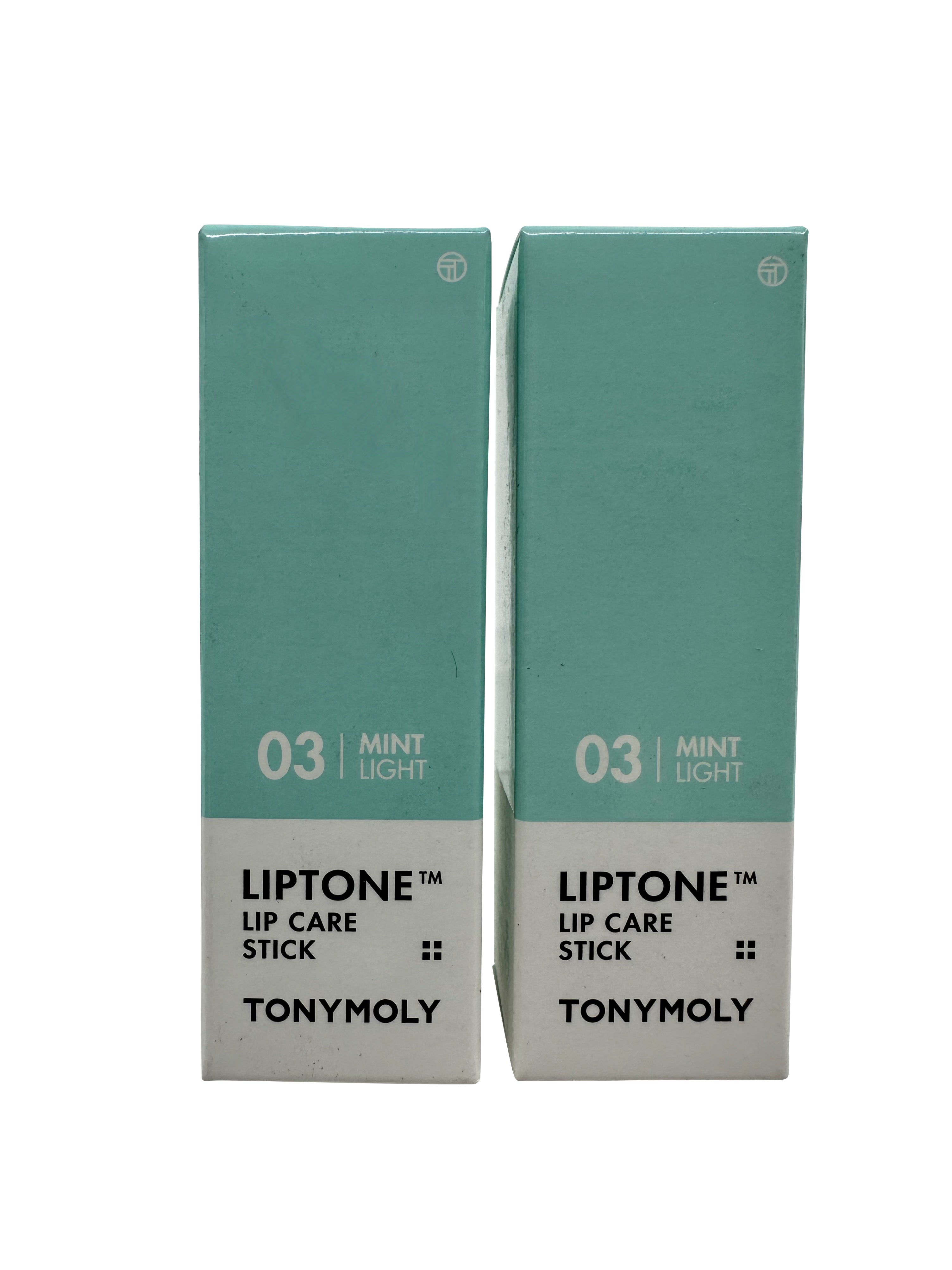 TonyMoly Liptone Lip Care Stick 03 Mint Light 0.11 OZ Set of 2