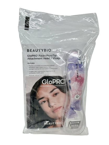 Beautybio GloPro Regen Tool Lavender Floral w/5 Residue Eraser & 1 Skin Prep Pad