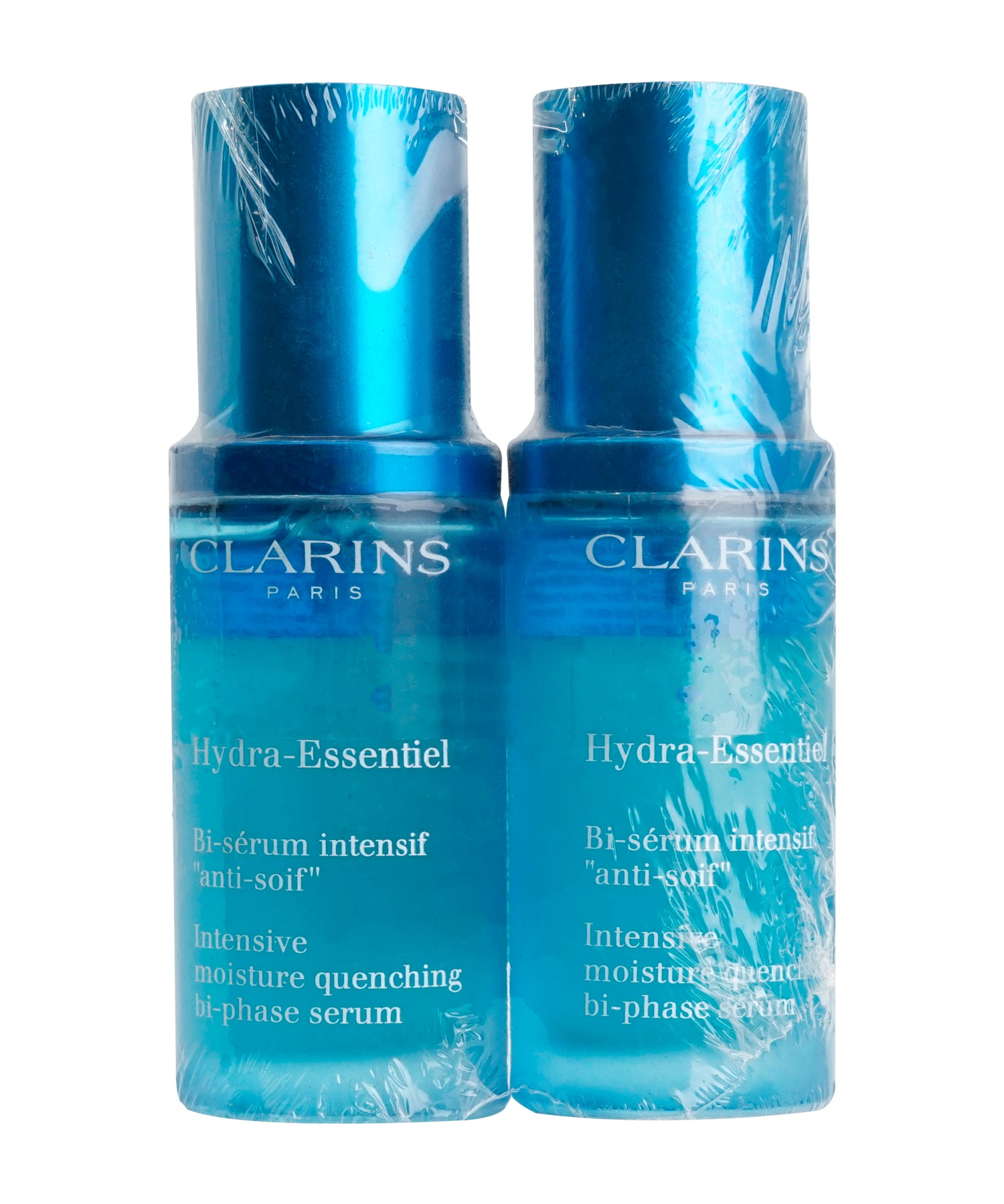 Clarins Hydra Essentiel Moisture Quenching Bi Phase Serum 1 OZ Set of 2