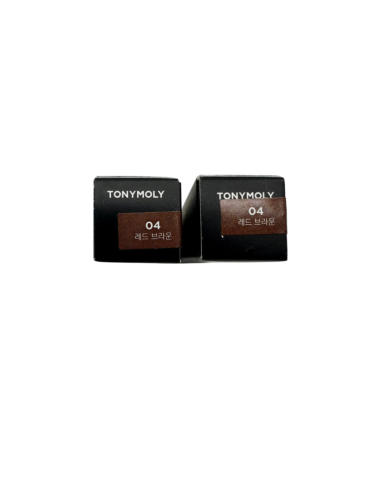 TonyMoly Perfect Touch Silky Touch Brow 04 Red Brown Set of 2