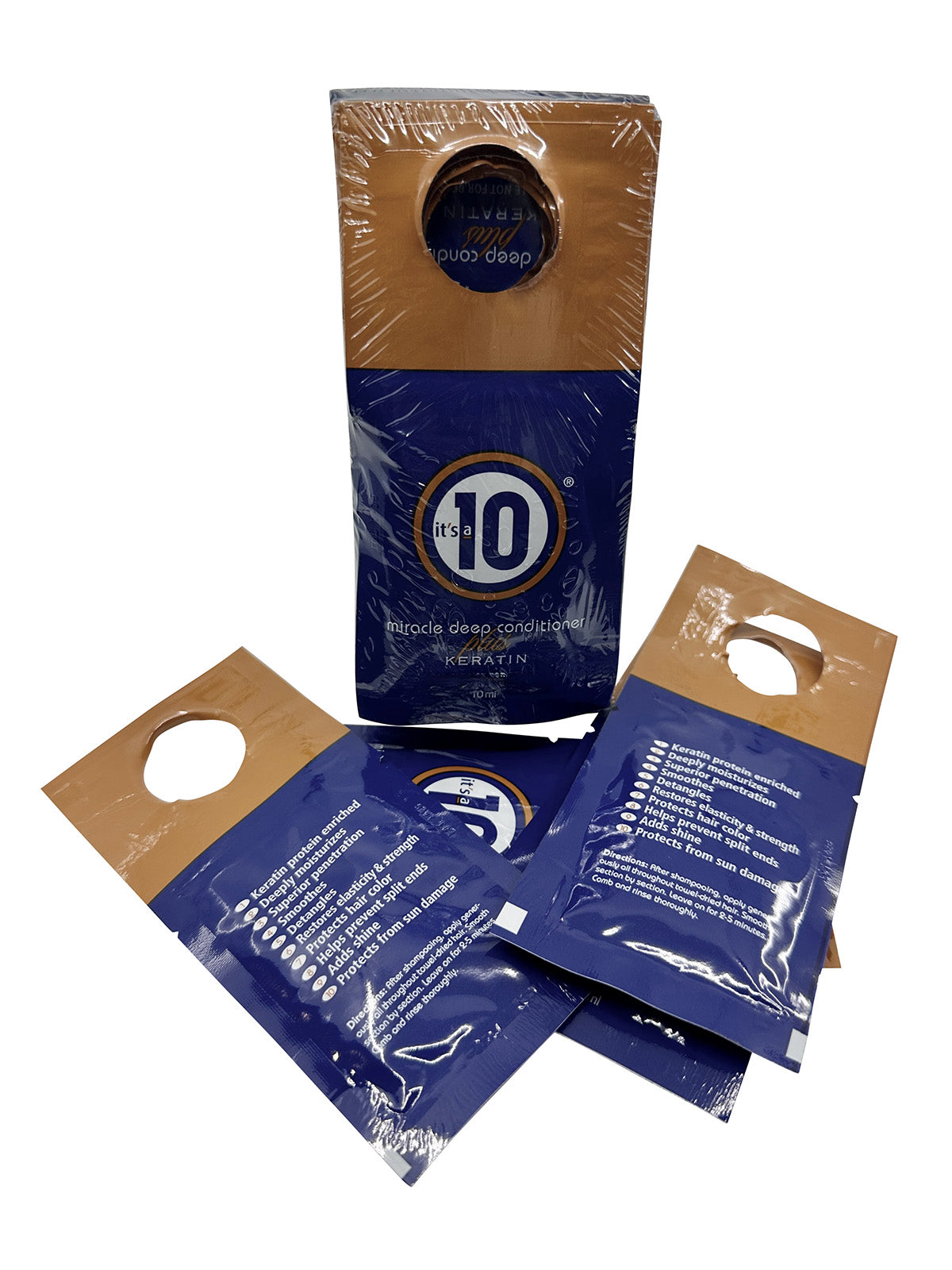 Its a 10 Miracle Deep Conditioner plus Keratin Sachets 10 ML Pack of 15