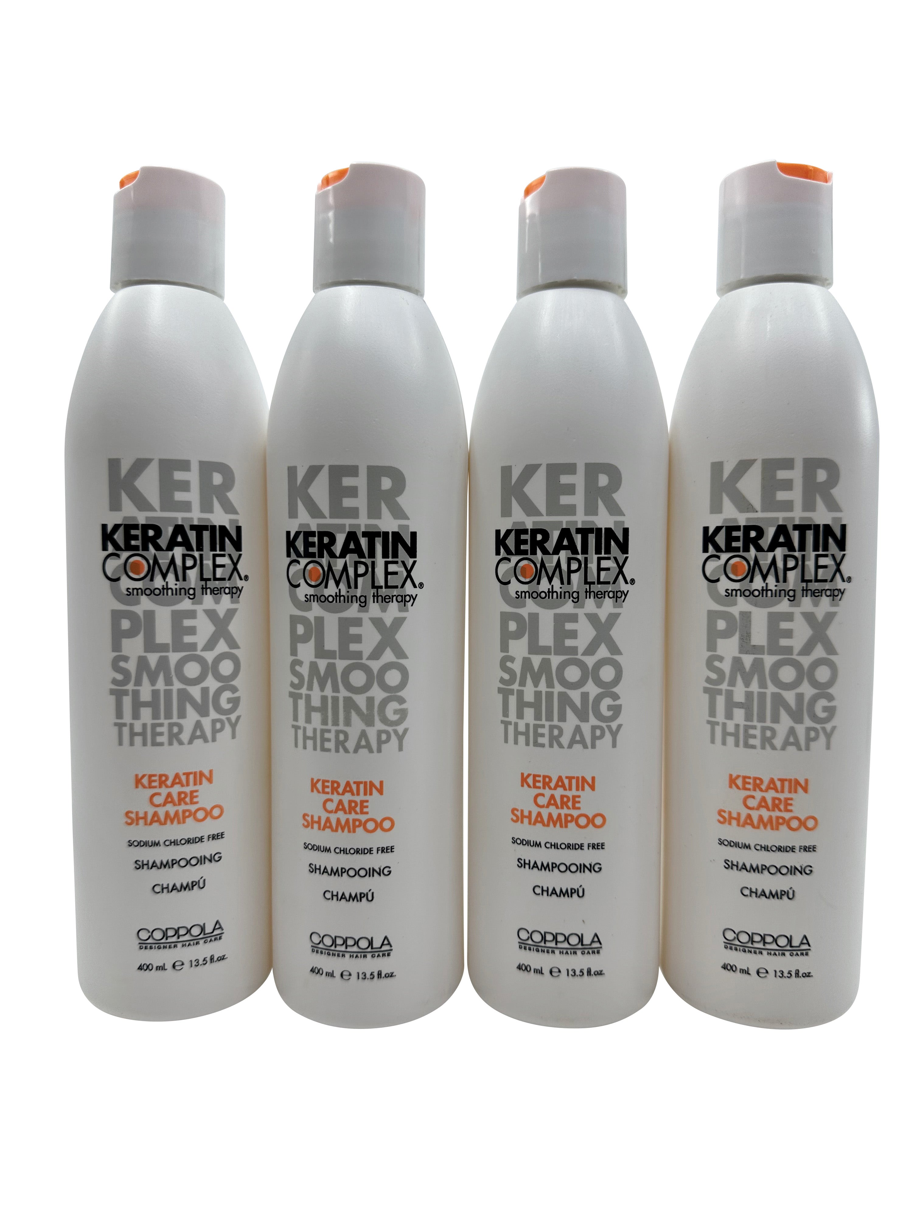 Keratin Complex Coppola Keratin Care Shampoo 13.5 OZ Set of 4