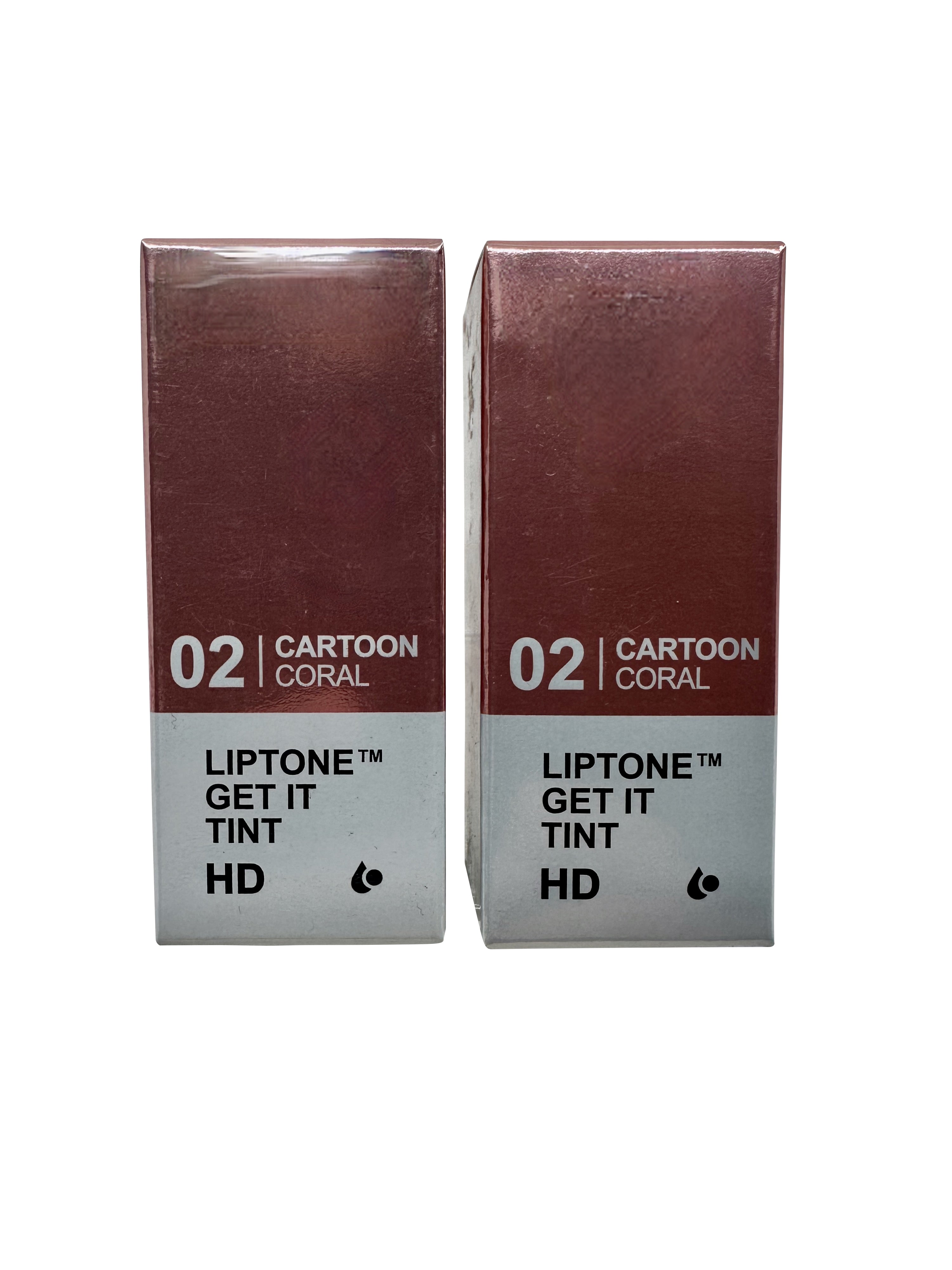 TonyMoly Liptone Get it Tint 02 Cartoon Coral 0.81 OZ Set of 2