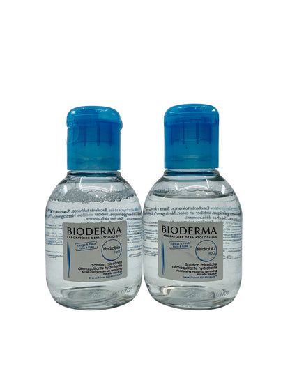 Bioderma Hydrabio H2O Moisturizing Micellar Water 3.33 OZ PACK OF 2