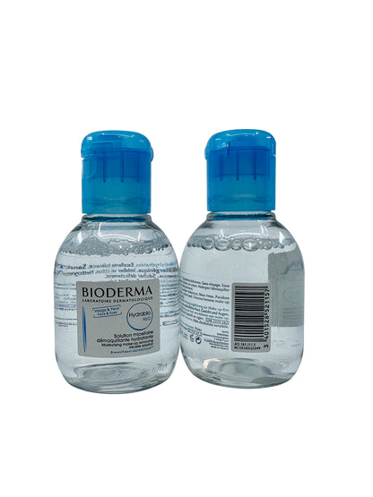 Bioderma Hydrabio H2O Moisturizing Micellar Water 3.33 OZ PACK OF 2