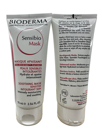 Bioderma Sensibio Mask Sensitive & Intolerant Skin 2.54 OZ set of 2