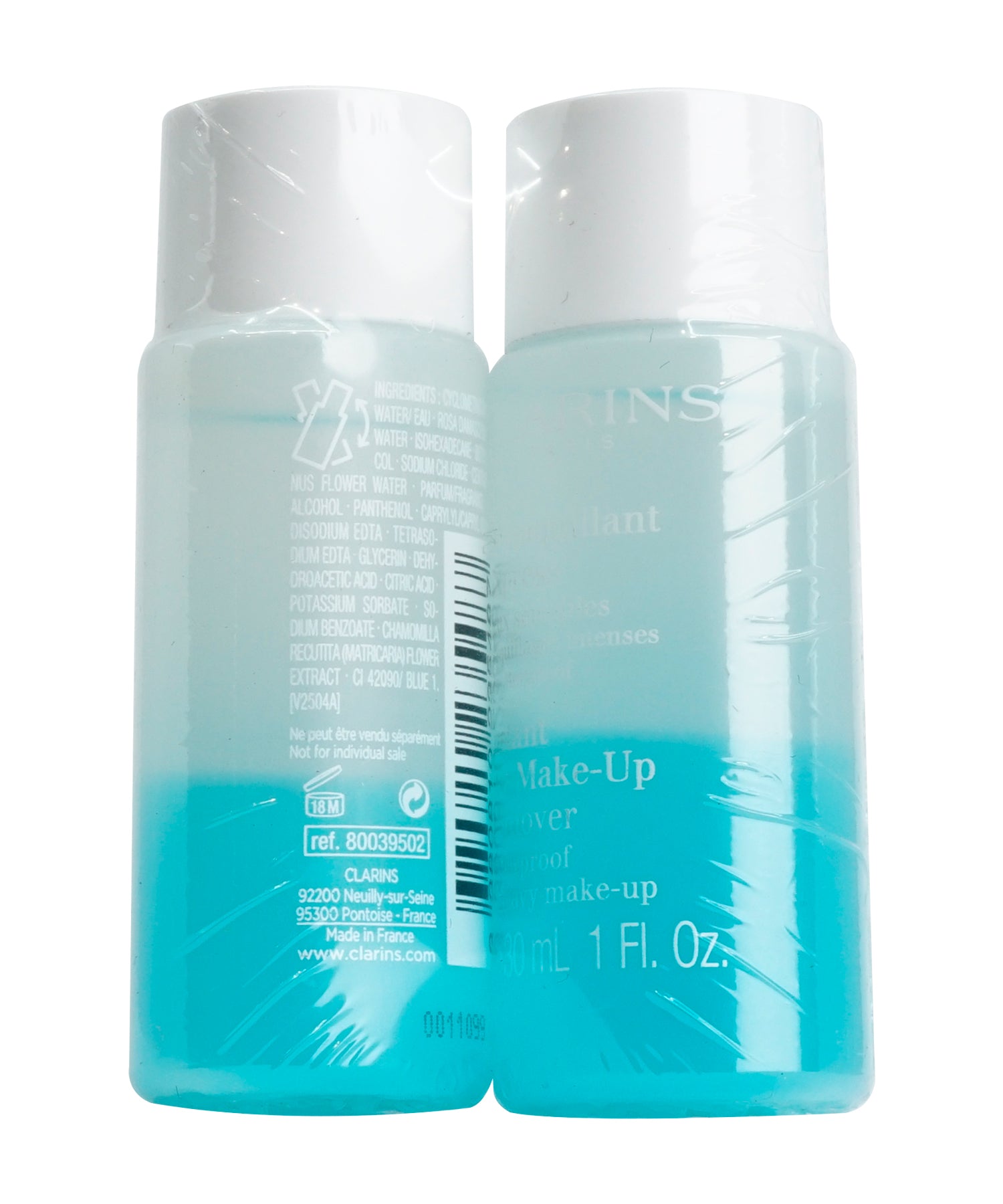 Clarins Instant Eye Makeup Remover 1 OZ Set of 2