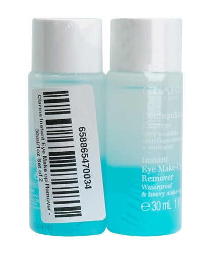 Clarins Instant Eye Makeup Remover 1 OZ Set of 2