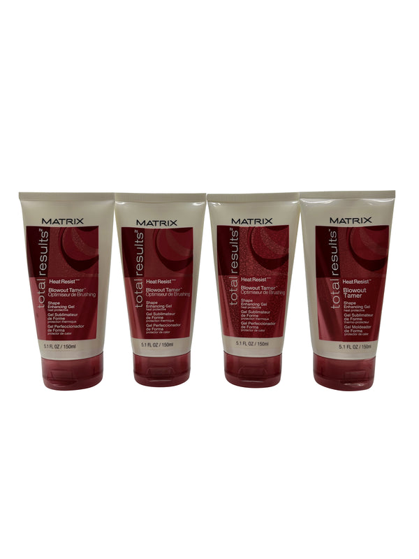 Matrix Total Results Heat Resist Blowout Tamer Gel 5.1 OZ Set of 4 ...