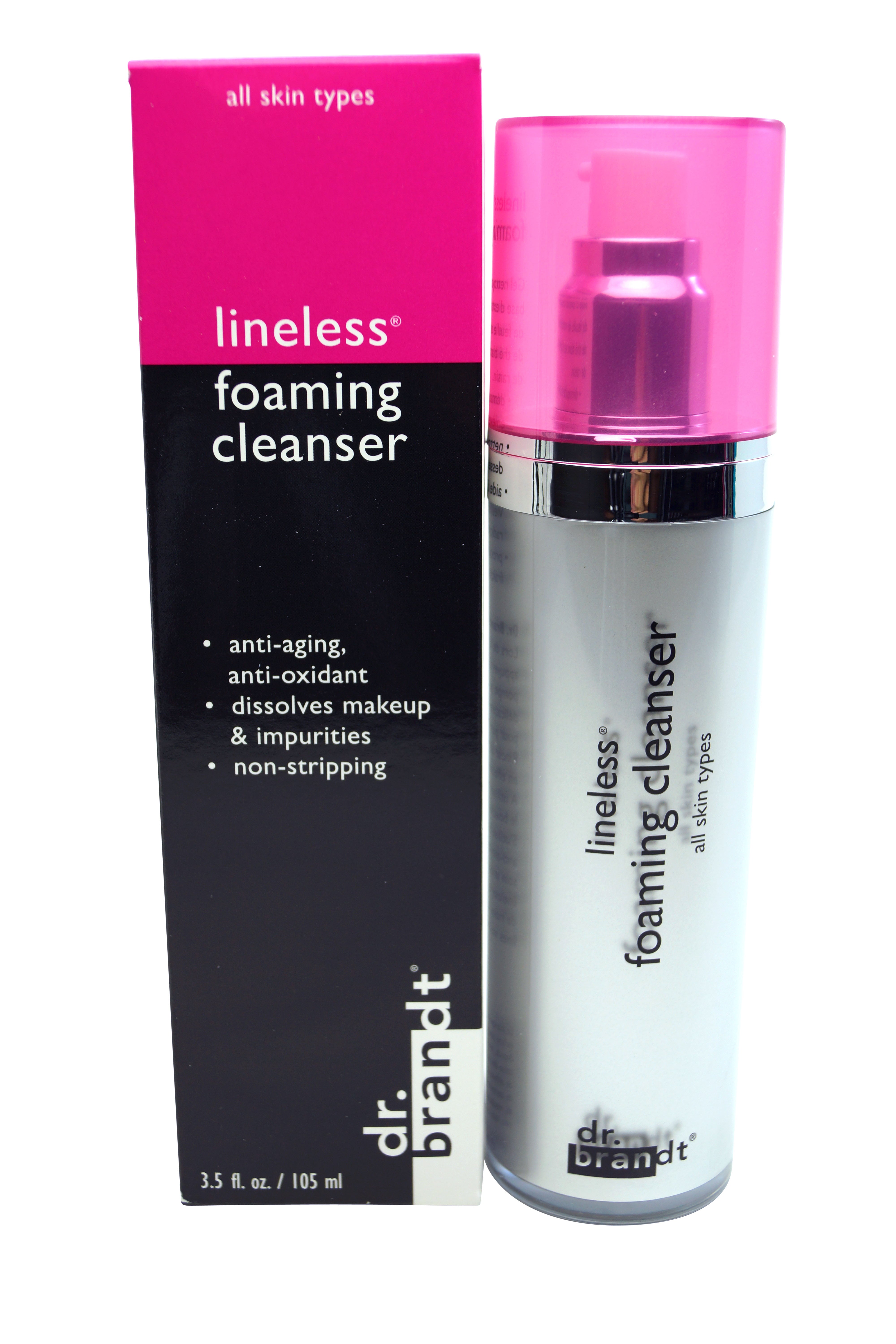 Dr. Brandt Skincare lineless foaming cleanser