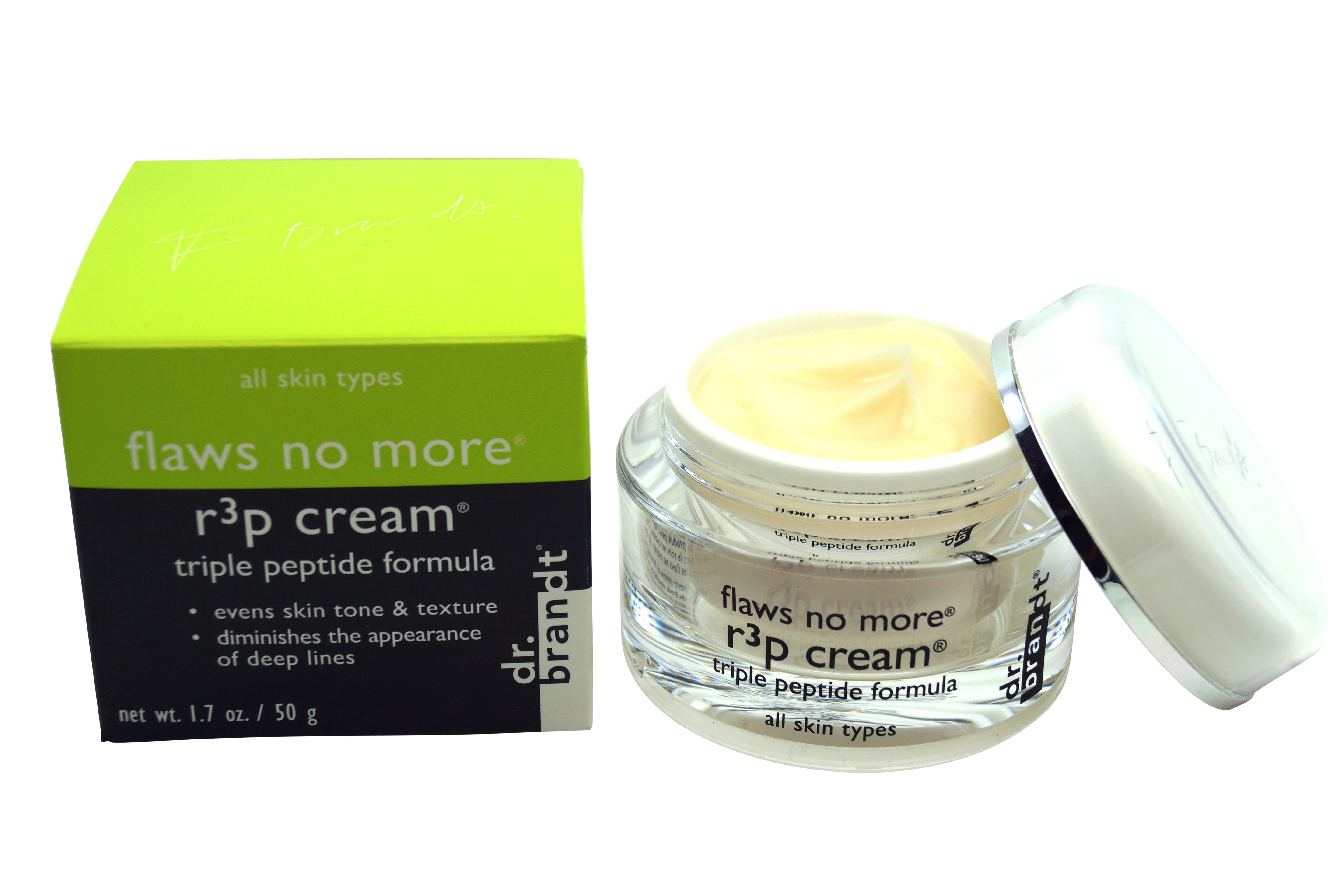 Dr. Brandt Skincare flaws no more  r p cream 1.7 oz