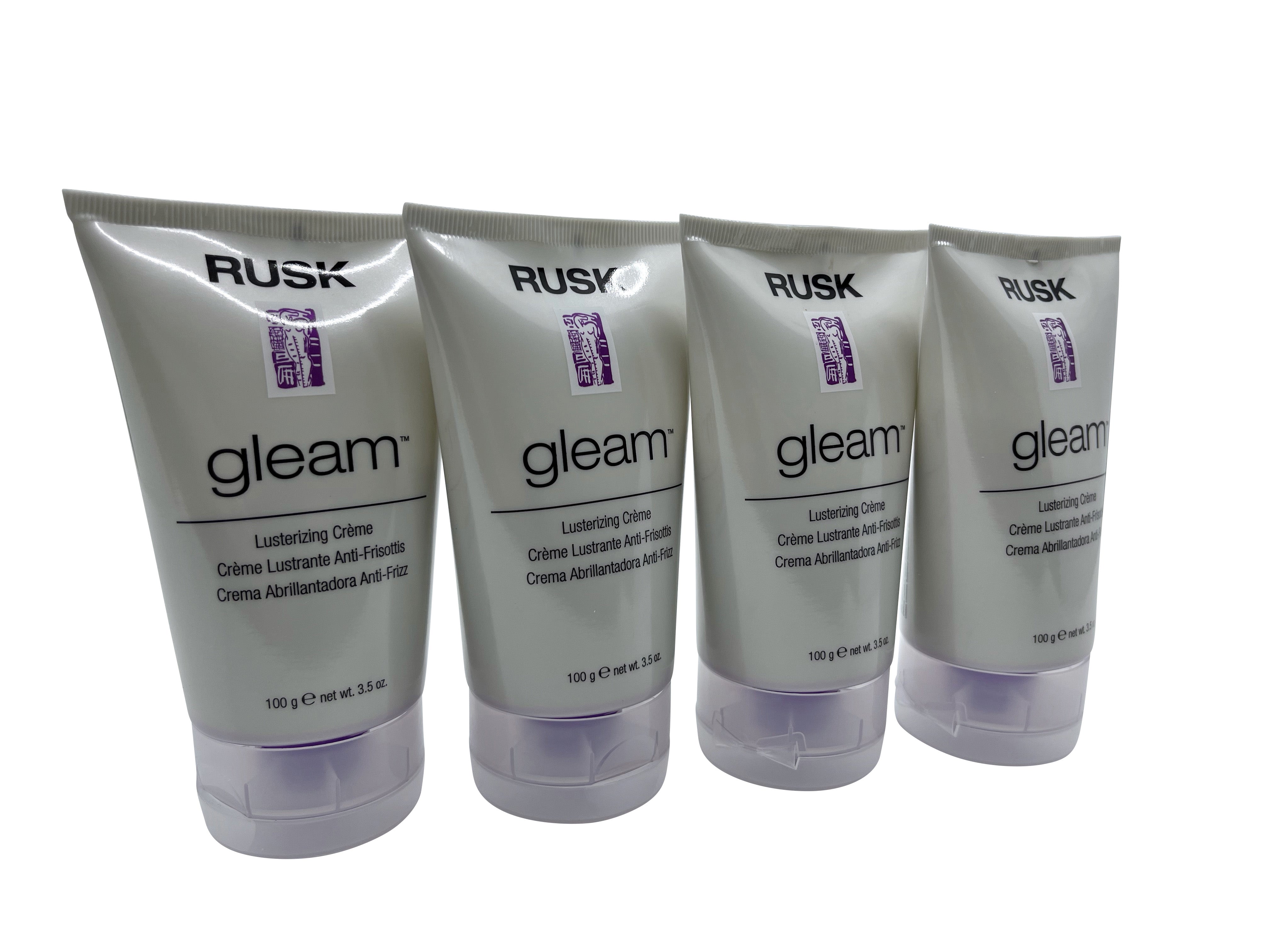 Rusk Gleam Lusterizing Cr�me 3.5 OZ Set of 4