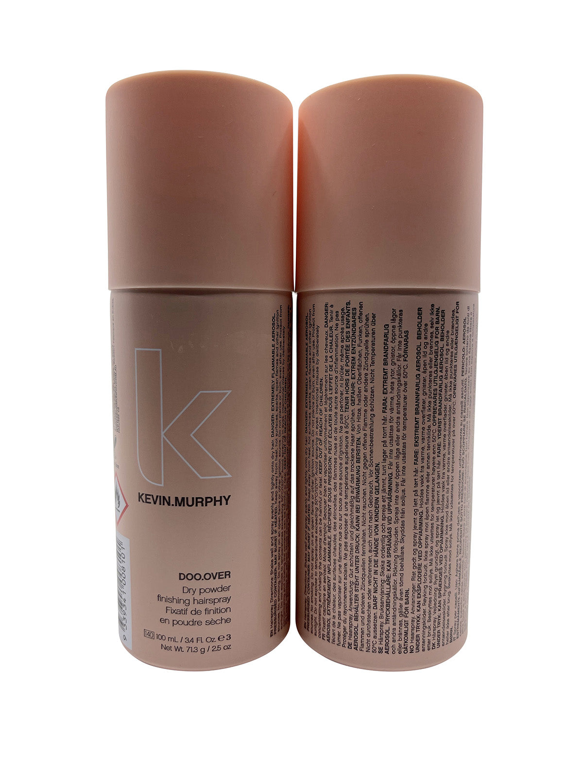 Kevin Murphy Doo Over Dry Powder Finishing Spray 3.4 OZ Set of 2