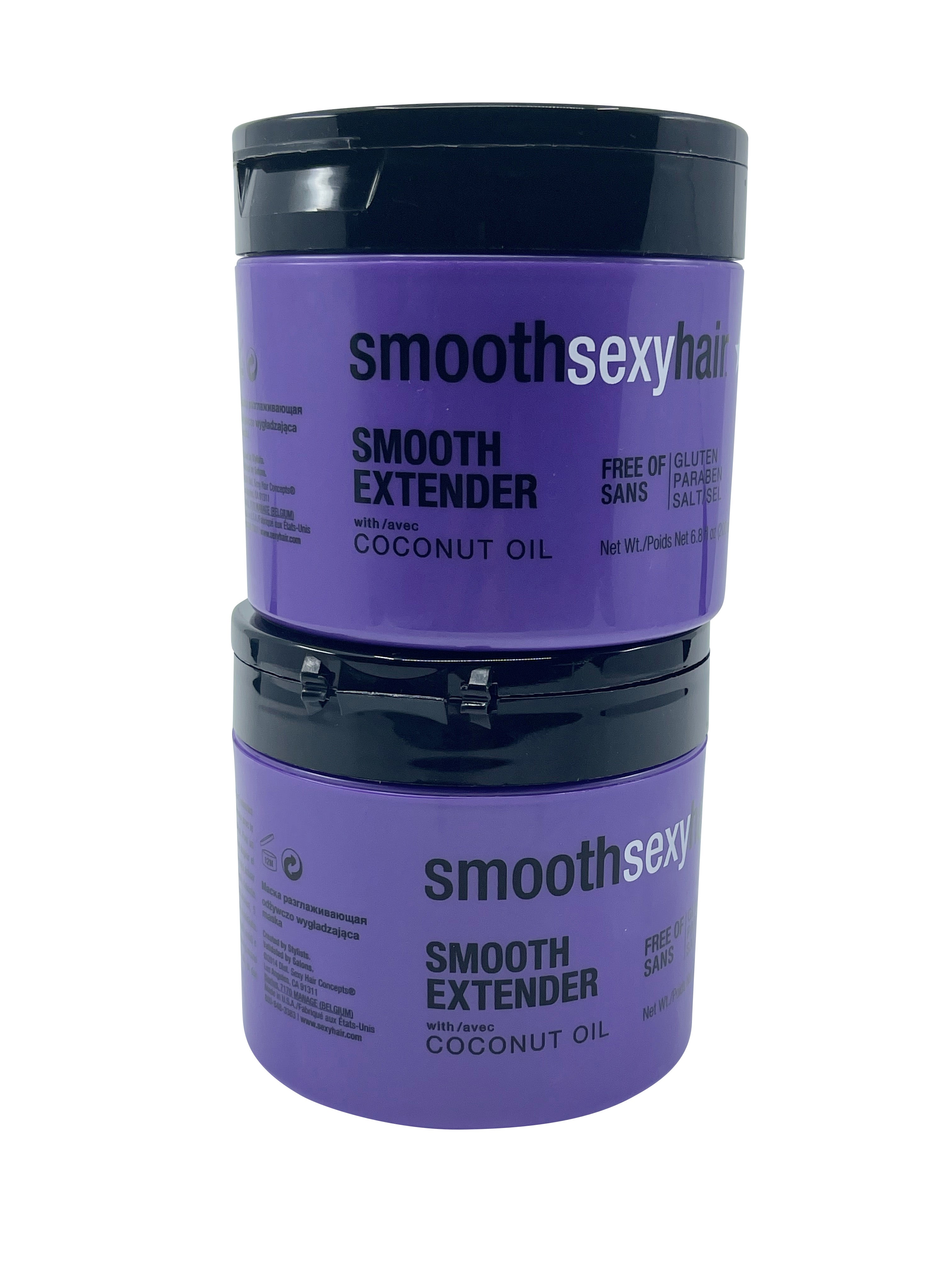 Sexy Hair Smooth Sexy Hair Smooth Extender with Coconut Oil 6.8 OZ Set of 2