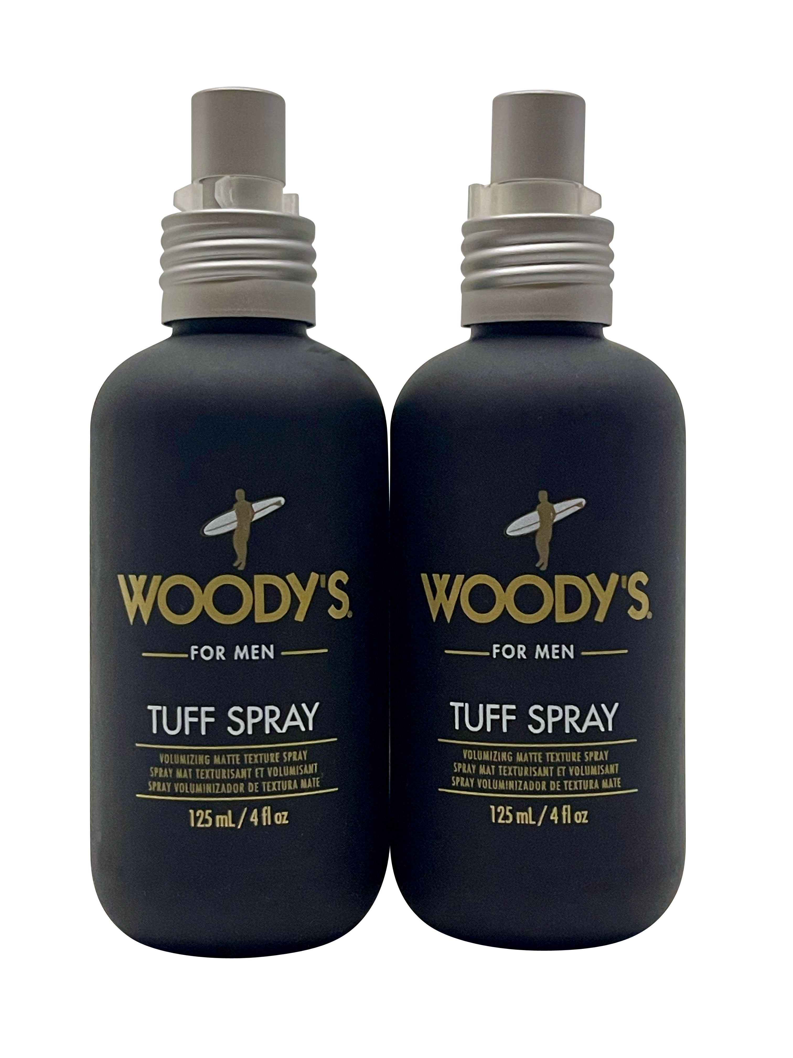 Woody's for Men Tuff Spray Volumizing Matte Texture Spray 4 OZ Set of 2