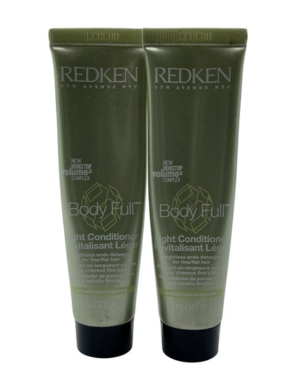 Redken Body Full Light Conditioner Fine & Flat Hair 1 OZ Set of 2