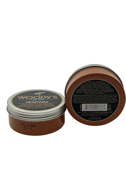 Woody's for men HeadWax 2 OZ Set of 2