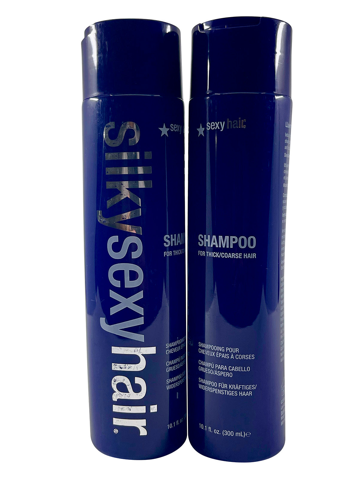 Sexy hair Silky Sexy Hair Shampoo Thick & Coarse Hair 10.1 OZ Set of 2