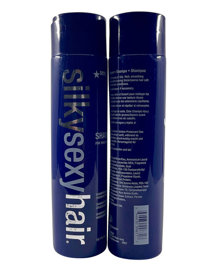 Sexy hair Silky Sexy Hair Shampoo Thick & Coarse Hair 10.1 OZ Set of 2