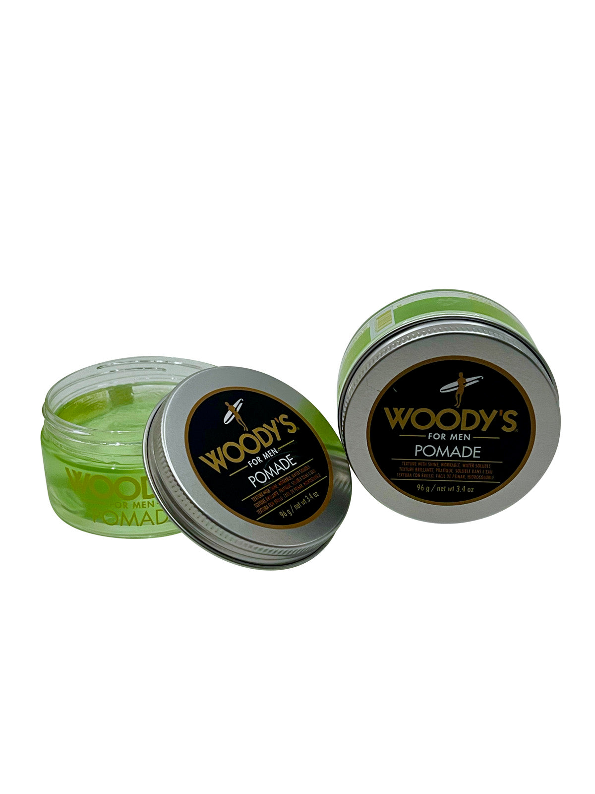 Woody's for Men Pomade 3.4 OZ Set of 2